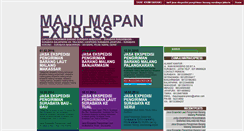 Desktop Screenshot of majumapanexpress.com